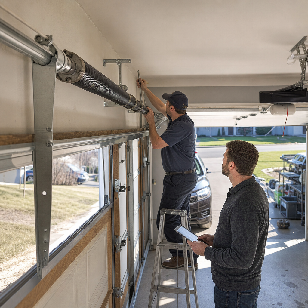 Garage Door Spring Replacement Cost in West Virginia, WV | Halcyon Garage Door Installation West Virginia