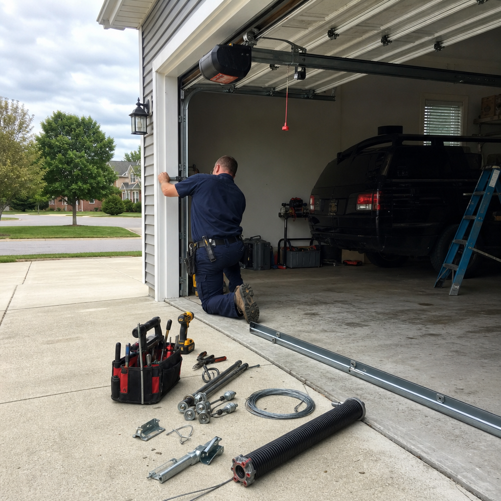 Genie Garage Door in Meads, WV | Halcyon Garage Door Installation West Virginia